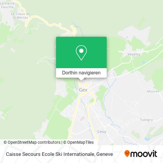 Caisse Secours Ecole Ski Internationale Karte