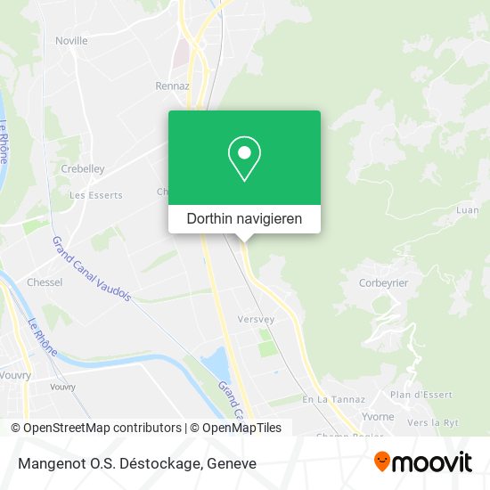 Mangenot O.S. Déstockage Karte