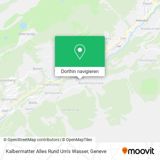 Kalbermatter Alles Rund Um's Wasser Karte