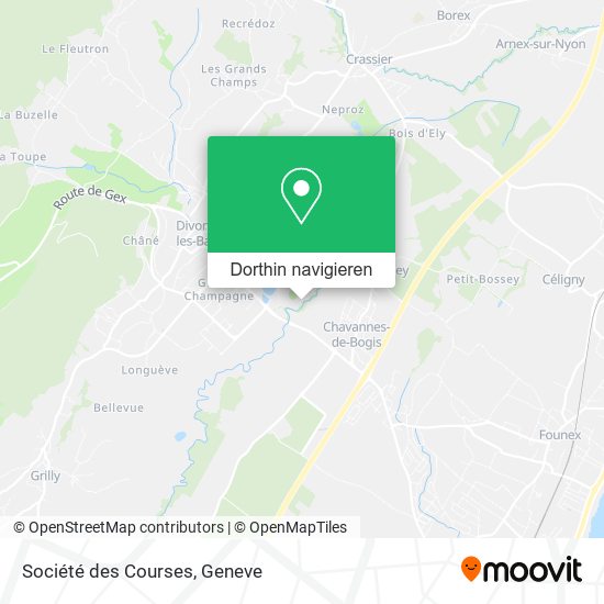 Société des Courses Karte