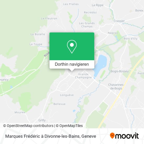 Marques Frédéric à Divonne-les-Bains Karte