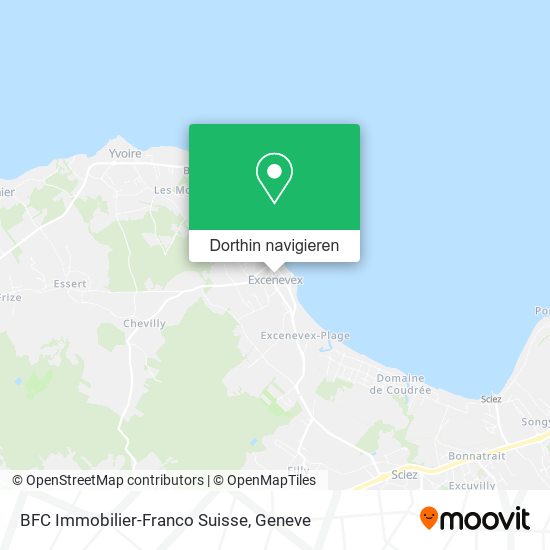 BFC Immobilier-Franco Suisse Karte