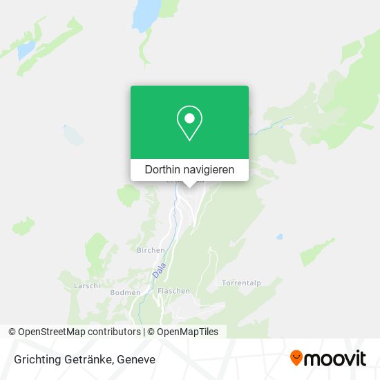 Grichting Getränke Karte
