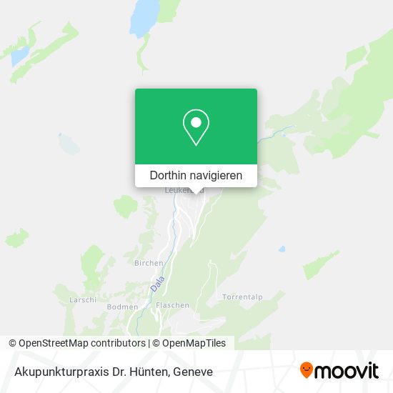 Akupunkturpraxis Dr. Hünten Karte
