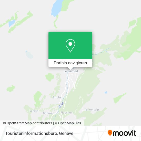 Touristeninformationsbüro Karte