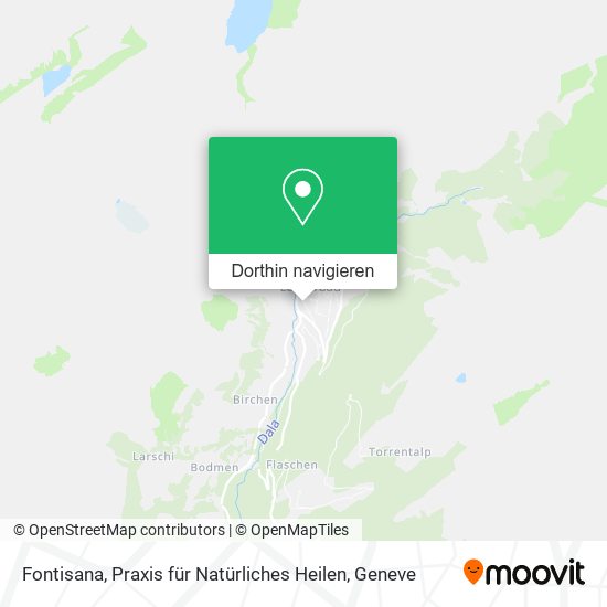Fontisana, Praxis für Natürliches Heilen Karte