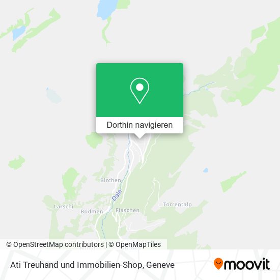 Ati Treuhand und Immobilien-Shop Karte