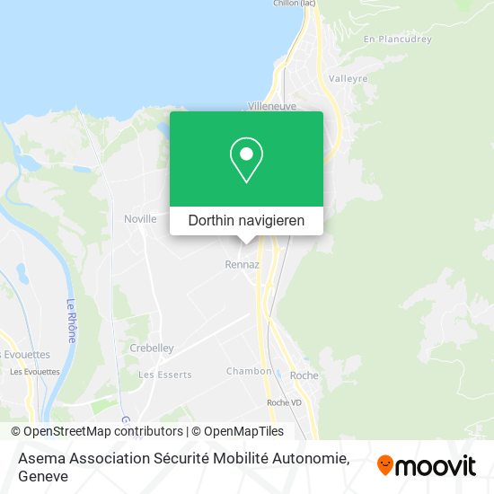 Asema Association Sécurité Mobilité Autonomie Karte