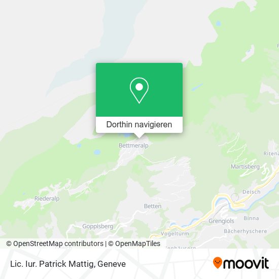Lic. Iur. Patrick Mattig Karte