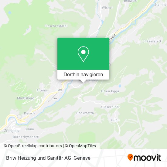 Briw Heizung und Sanitär AG Karte