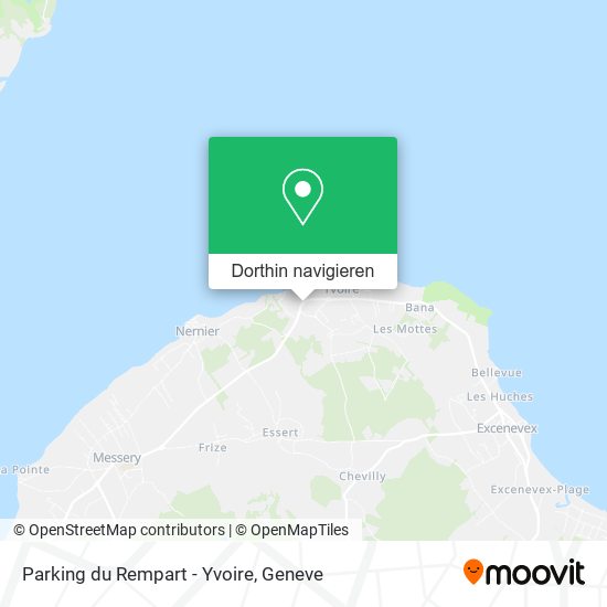 Parking du Rempart - Yvoire Karte