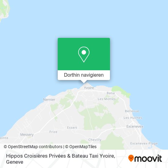 Hippos Croisières Privées & Bateau Taxi Yvoire Karte