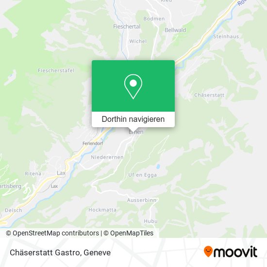 Chäserstatt Gastro Karte