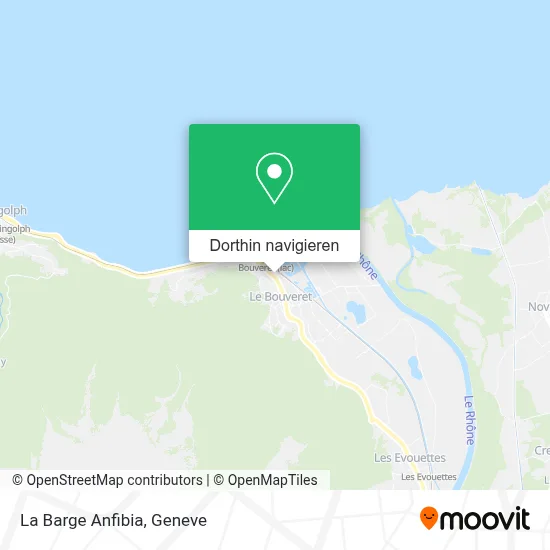 La Barge Anfibia Karte