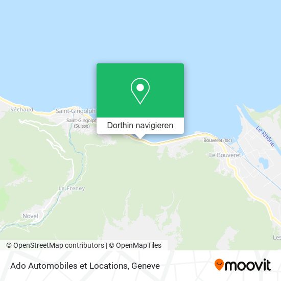 Ado Automobiles et Locations Karte