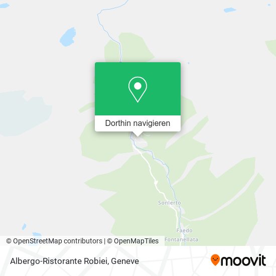 Albergo-Ristorante Robiei Karte