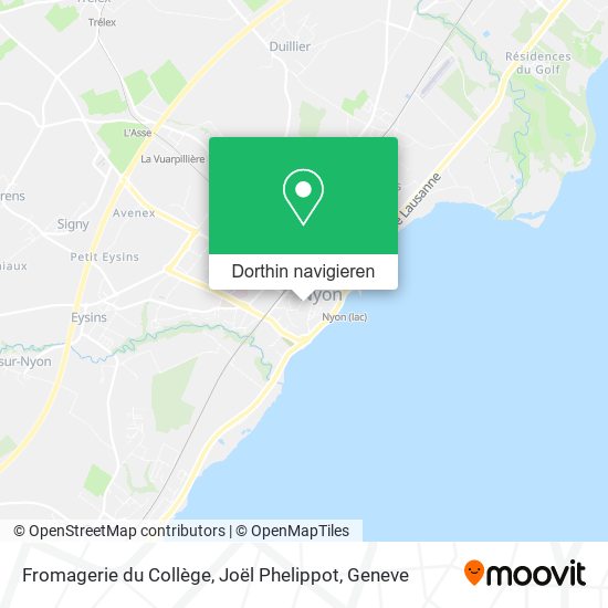 Fromagerie du Collège, Joël Phelippot Karte