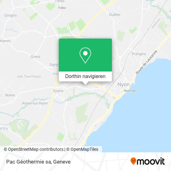 Pac Géothermie sa Karte