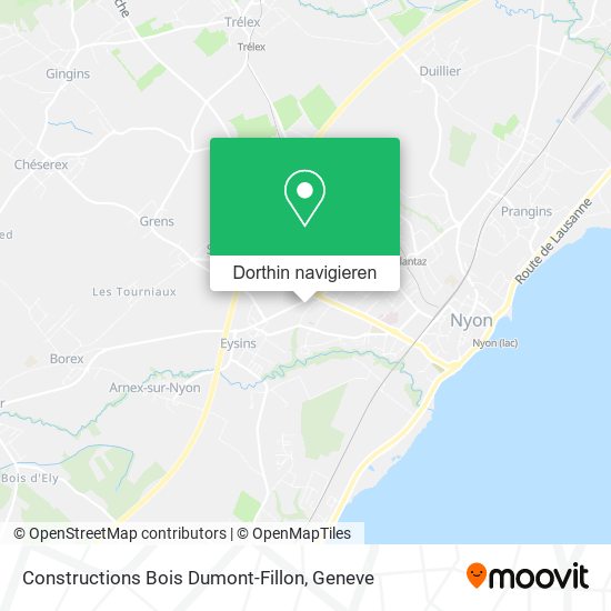 Constructions Bois Dumont-Fillon Karte