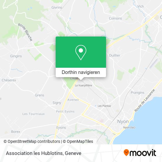 Association les Hublotins Karte