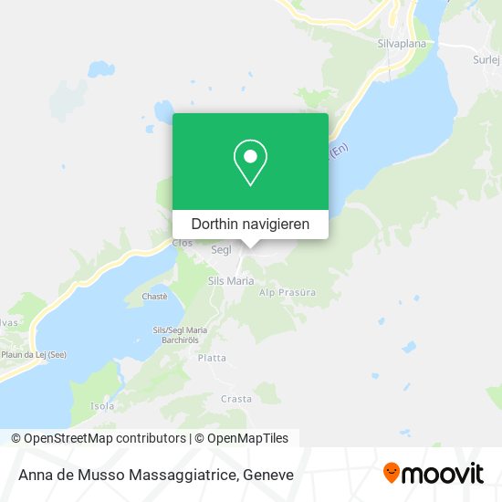 Anna de Musso Massaggiatrice Karte
