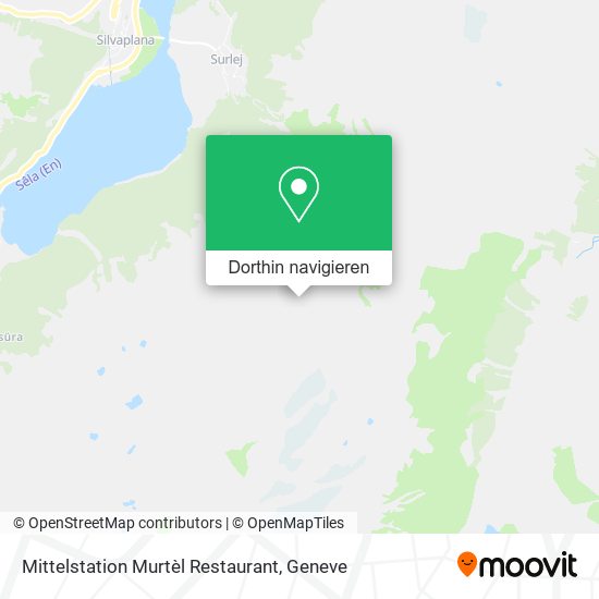 Mittelstation Murtèl Restaurant Karte