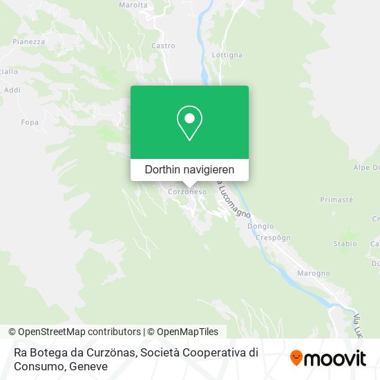 Ra Botega da Curzönas, Società Cooperativa di Consumo Karte