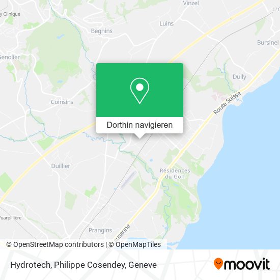 Hydrotech, Philippe Cosendey Karte