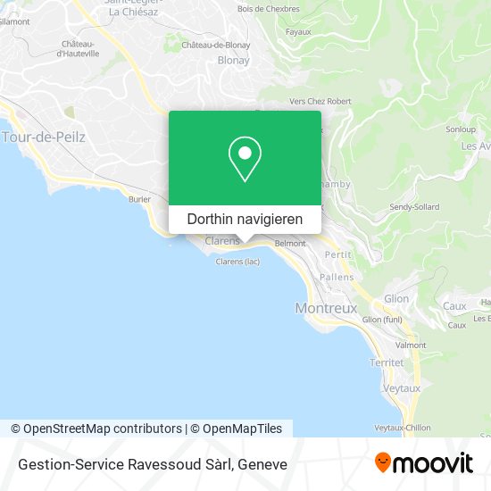 Gestion-Service Ravessoud Sàrl Karte