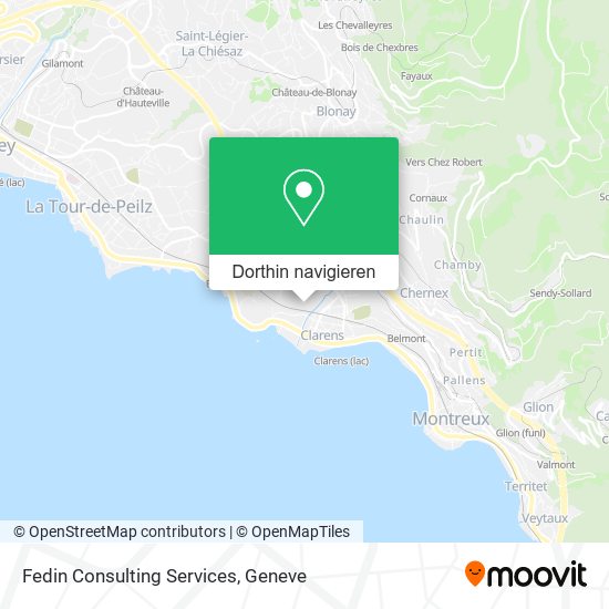 Fedin Consulting Services Karte