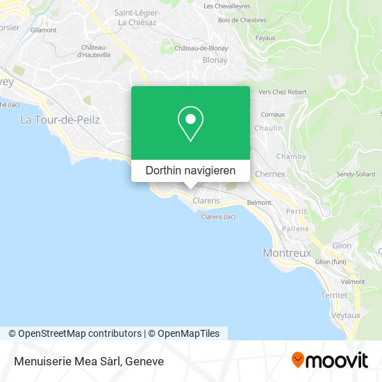 Menuiserie Mea Sàrl Karte