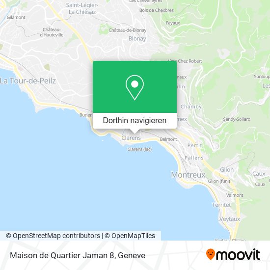 Maison de Quartier Jaman 8 Karte