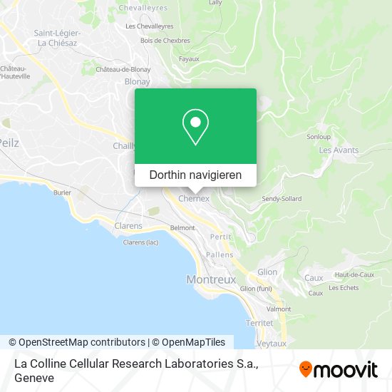 La Colline Cellular Research Laboratories S.a. Karte