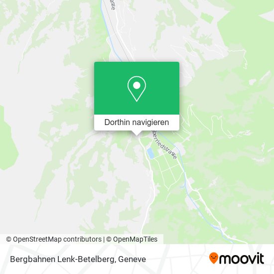 Bergbahnen Lenk-Betelberg Karte