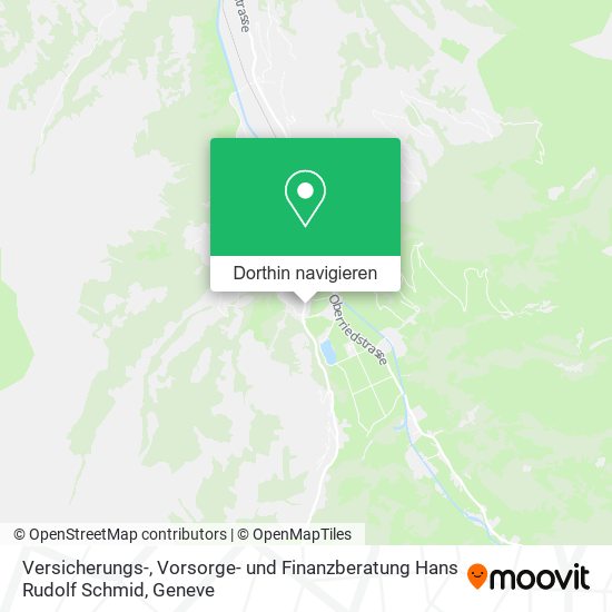 Versicherungs-, Vorsorge- und Finanzberatung Hans Rudolf Schmid Karte