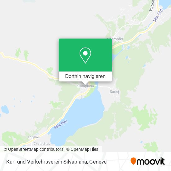 Kur- und Verkehrsverein Silvaplana Karte