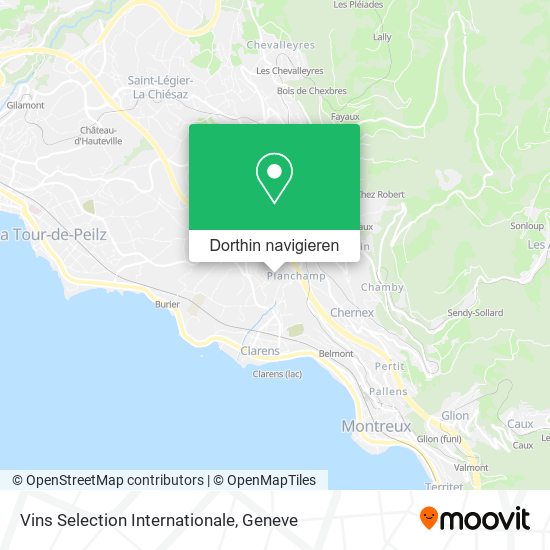 Vins Selection Internationale Karte