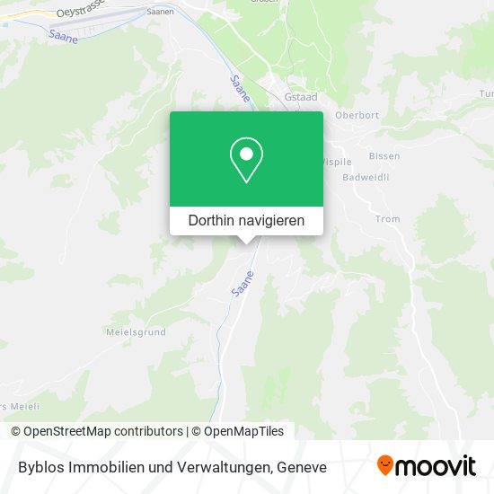 Byblos Immobilien und Verwaltungen Karte
