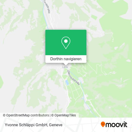 Yvonne Schläppi GmbH Karte