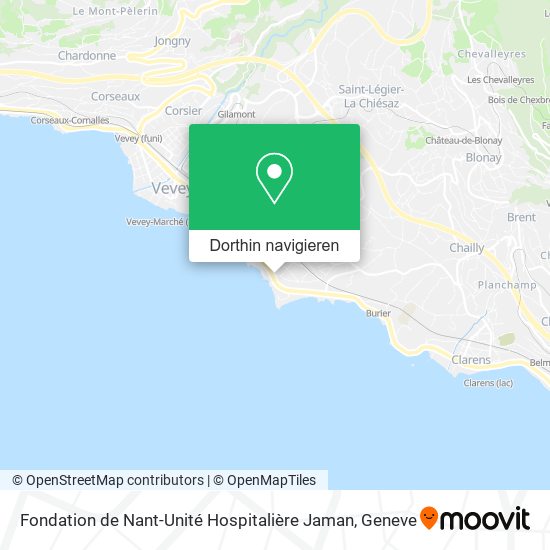 Fondation de Nant-Unité Hospitalière Jaman Karte