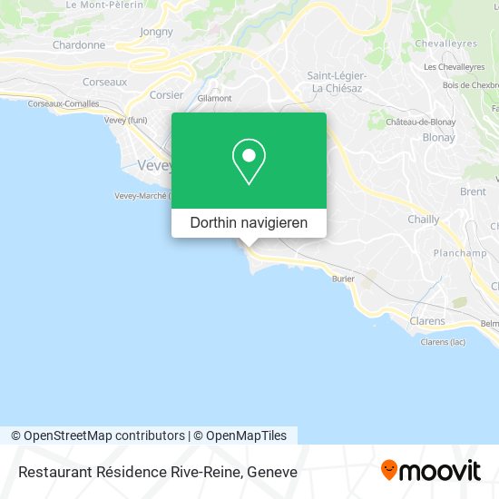 Restaurant Résidence Rive-Reine Karte