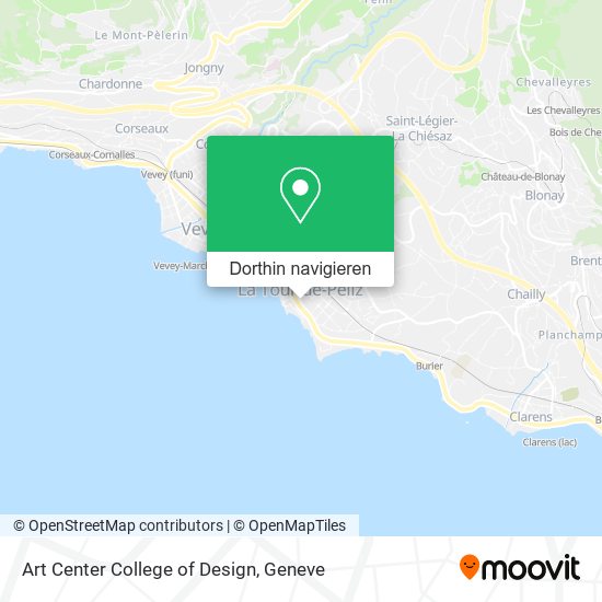 Art Center College of Design Karte