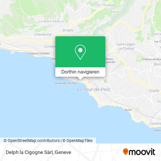 Delph la Cigogne Sàrl Karte