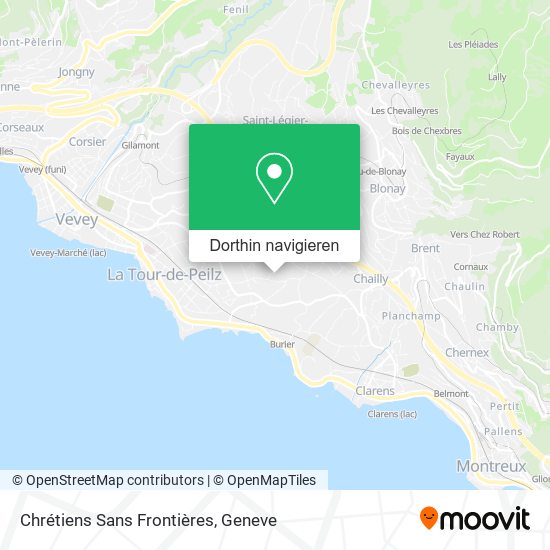 Chrétiens Sans Frontières Karte
