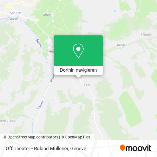 Off Theater - Roland Müllener Karte