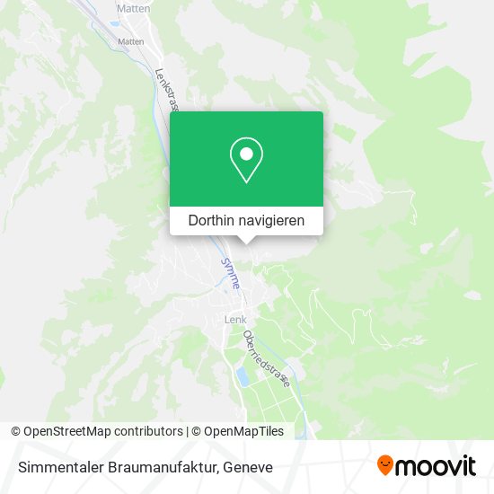 Simmentaler Braumanufaktur Karte