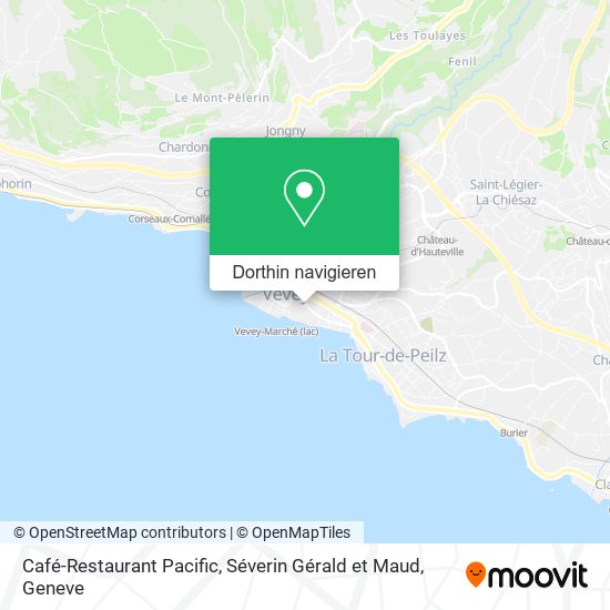 Café-Restaurant Pacific, Séverin Gérald et Maud Karte