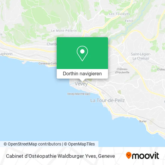 Cabinet d'Ostéopathie Waldburger Yves Karte
