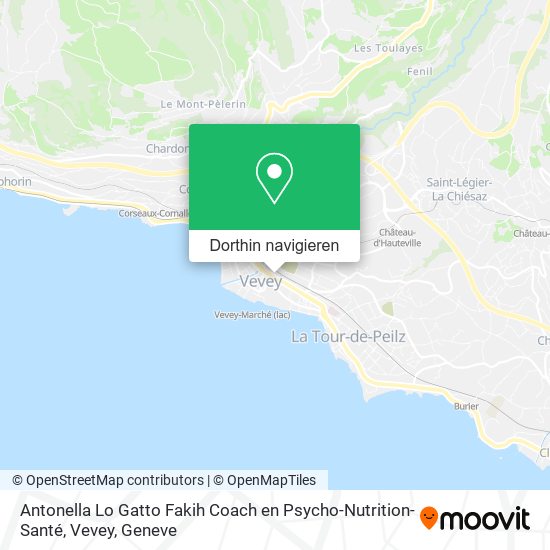 Antonella Lo Gatto Fakih Coach en Psycho-Nutrition-Santé, Vevey Karte
