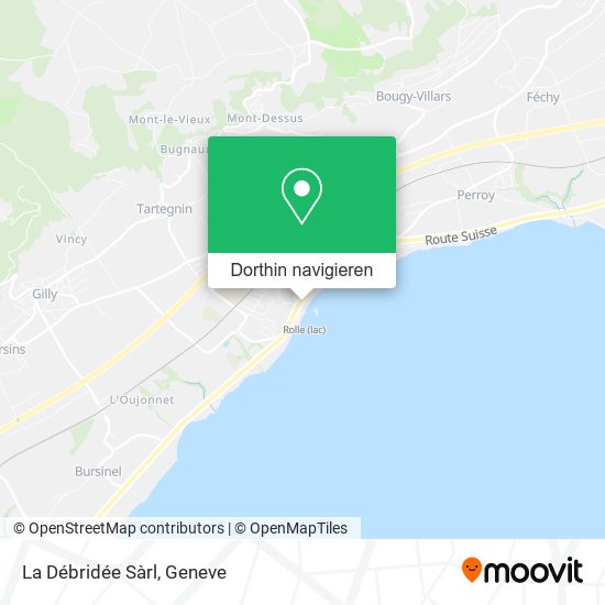 La Débridée Sàrl Karte